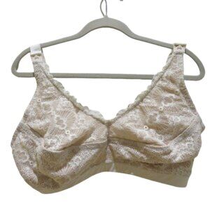 THE DAIRY FAIRY Ruby Handsfree Nursing and Pumping Bra in Cream Lace Maternity